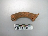 藏品(紅色粗砂陶把)的圖片